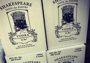 Shakespeare Vodka