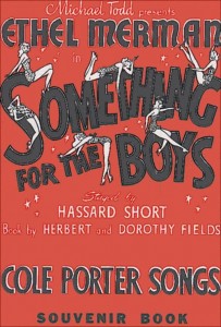 Something for the Boys Original Show Poster