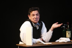 Evan Pappas in CAFE SOCIETY SWING at 59E59 Theaters. Photo by Carol Rosegg