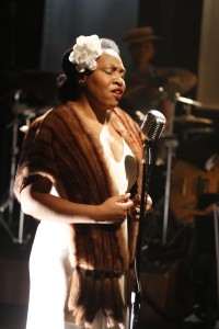 Charenee Wade in CAFE SOCIETY SWING at 59E59 Theaters. Photo by Carol Rosegg