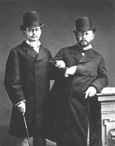Iosif Kotek with Pyotr Ilyich Tchaikovsky, 1877