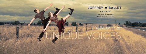 Post image for Chicago Dance Review: UNIQUE VOICES (The Joffrey Ballet at Auditorium Theatre)