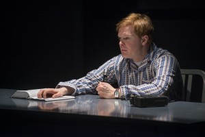 Alex Weisman in THE GOOD BOOK at Court Theatre. Photo by Michael Brosilow.