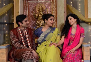 Kaiser Ahmed, Alka Nayyar and Suzan Faycurry star in Rasaka Theatre’s A Nice Indian Boy at Victory Gardens Theater