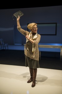 Hollis Resnik in THE GOOD BOOK at Court Theatre. Photo by Michael Brosilow