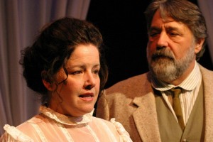 Michele-Spears-and-Floyd-VanBuskirk-in-Impro-Theatres-CHEKHOV-UNSCRIPTED