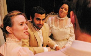 Rebecca-Lowman-Nick-Massouh-and-Michel-Spears-in-Impro-Theatres-CHEKHOV-UNSCRIPTED
