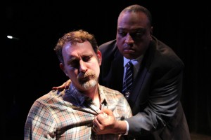 Tim Cummings, Gregor Manns in Coeurage Theatre Company's production of THE WOODSMAN.