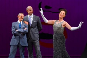 Don Bridges, Martin Grimwood, and Denise Wharmby perform in Call Me Miss Birds Eye - A Celebration of Ethel Merman at A.C.T.’s Geary Theater July 8 – 19.