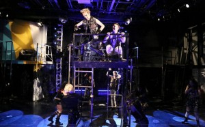 The Cast in DOMA's production of AMERICAN IDIOT. Photo by Michael Lamont.