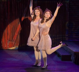 Colleen Fee and Britt-Marie Sivertsen in Porchlight Music Theatre’s SIDE SHOW. Photo by Anthony Robert Lapenna.