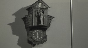 Still from THE CLOCK by Christian Marclay, on exhibit at the Los Angeles County Museum of Art.