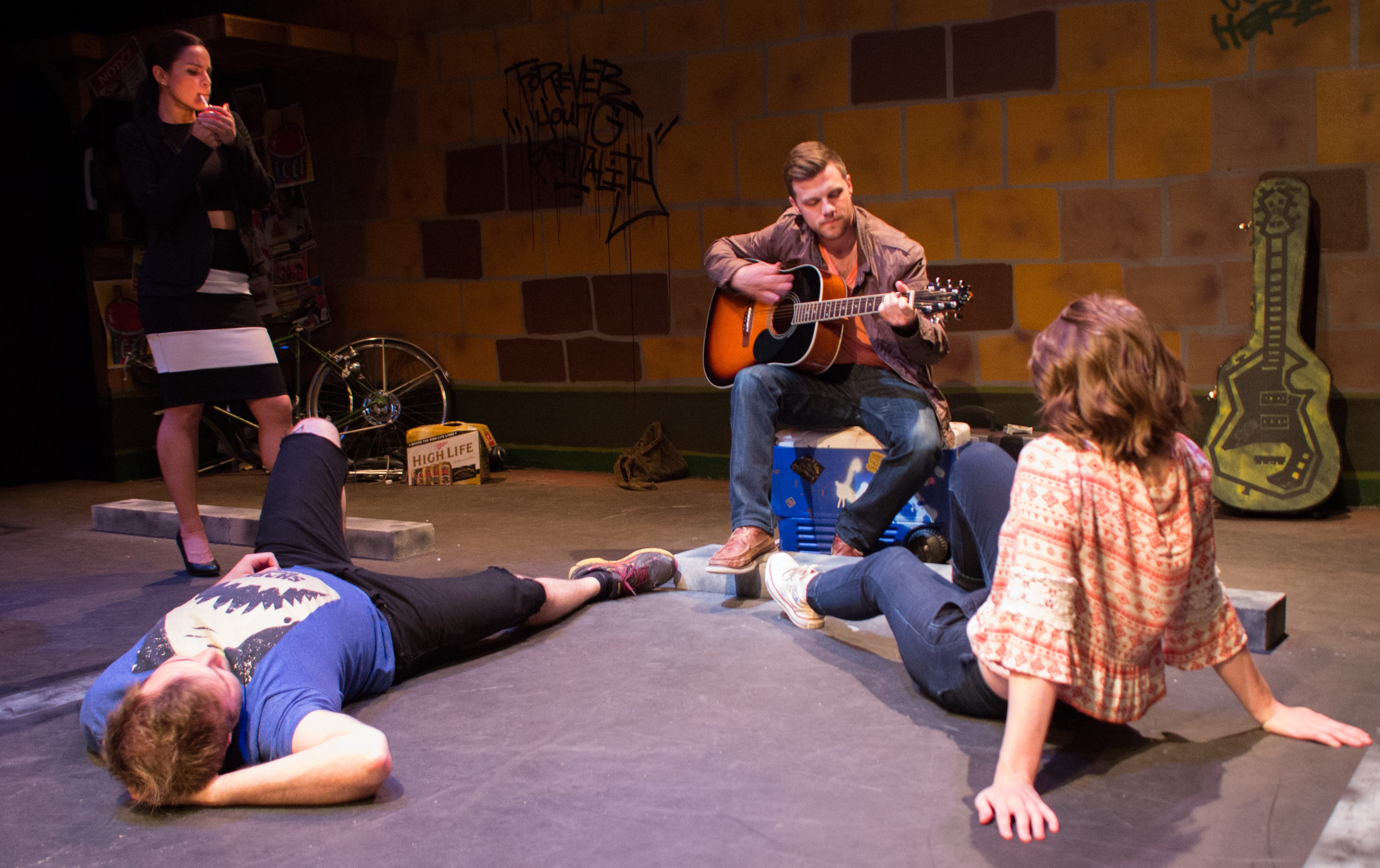 Theater Review Suburbia Level 11 Productions At The Athenaeum Theatre