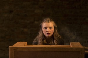 Genevieve Hulme-Beaman in PONDLING, produced by Gúna Nua Theatre Company and Ramblinman for Origin Theatre Co’s 1st Irish Theatre Festival at 59E59 Theaters. Photos by Paul McCarthy