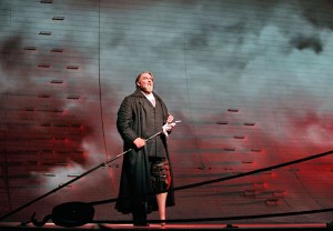 Jay Hunter Morris in a 2013 San Francisco Opera performance of MOBY DICK. Photo by Cory Weaver