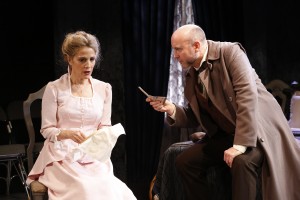 Jean Lichty and Larry Bull in Cherry Lane Theatre's NORA.