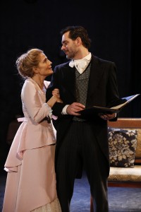 Jean Lichty and Todd Gearhart in Cherry Lane Theatre's NORA.