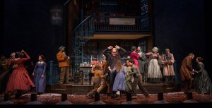 The cast of A Christmas Carol at Goodman Theatre