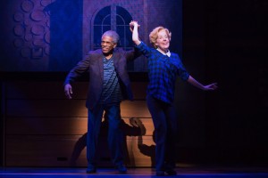 Andr+¬ De Shields and Georgia Engel in the World Premiere engagement of the new musical comedy GOTTA DANCE at Broadway in ChicagoGÇÖs Bank of America Theatre (c)Matthew Murphy