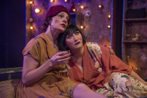 Jennifer Engstrom & Mierka Girten in Tennessee Williams' MUTILATED at A Red Orchid Theatre. Photo by Michael Brosilow.