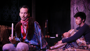 Dieterich Gray, left, and Jay Lee in Coeurage Theatre Company’s Vieux Carre by Tennessee Williams (Photo by Nardeep Khurmi)
