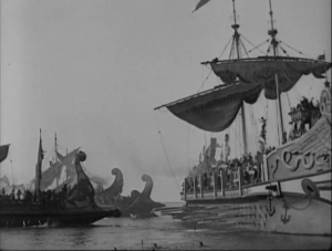 Ben Hur (1925) sea battle