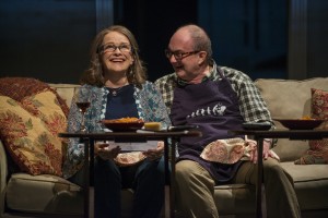 Blair Brown (Mary Page Marlowe) and ensemble member Alan Wilder (Andy) in Steppenwolf Theatre Company’s production of Mary Page Marlowe, a world premiere written by ensemble member Tracy Letts and directed by artistic director Anna D. Shapiro.