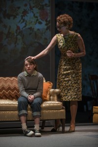 Caroline Heffernan (Mary Page Marlowe) and Amanda Drinkall (Roberta Marlowe) in Steppenwolf Theatre Company’s production of Mary Page Marlowe, a world premiere written by ensemble member Tracy Letts and directed by artistic director Anna D. Shapiro.