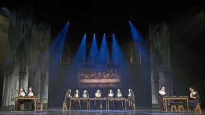 The company in Musical Theatre West's Production of Sister Act