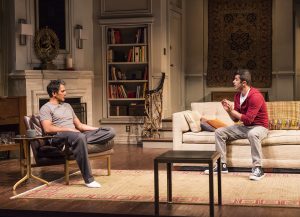 Hari Dhillon and Behzad Dabu in Ayad Akhtar’s DISGRACED at Mark Taper Forum.