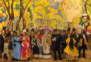 Pageant of the Masters re-creation of Diego Rivera's mural Dream of a Sunday Afternoon in Alameda Central Park to be featured in next year's show, Partners.