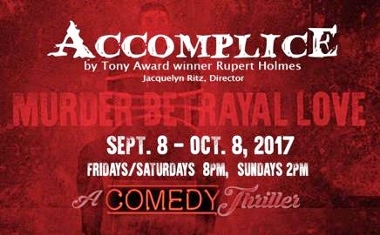 Post image for San Diego Theater Preview: ACCOMPLICE (Scripps Ranch Theatre)