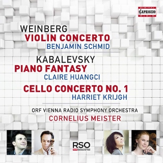 Post image for CD Review: WEINBERG Violin Concerto KABALEVSKY Piano Fantasy & Cello Concerto No. 1 (Cornelius Meister & the ORF Vienna Radio Symphony Orchestra)