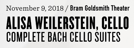 Post image for Music Preview: ALISA WEILERSTEIN: COMPLETE BACH CELLO SUITES (The Wallis in Beverly Hills)