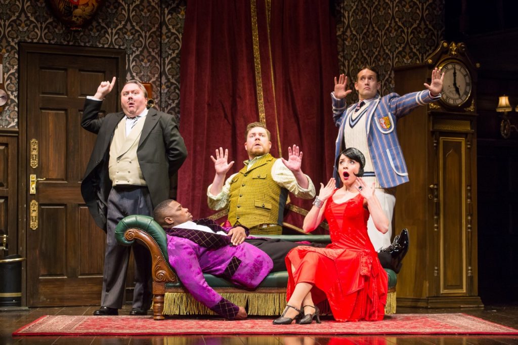 Theater Review THE PLAY THAT GOES WRONG (National Tour) Stage and Cinema