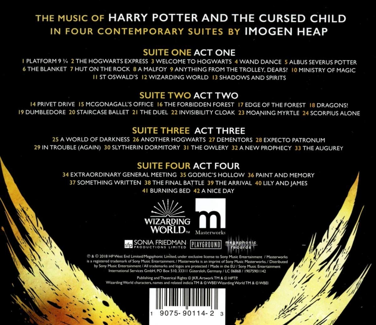 CD Review: THE MUSIC OF HARRY POTTER AND THE CURSED CHILD (Imogen Heap) -  Stage and Cinema