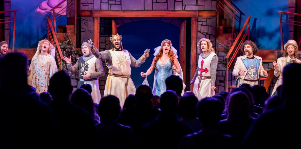 Theater Review SPAMALOT (Mercury Theater Chicago) Stage and Cinema