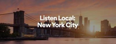 Post image for Music Preview: LISTEN LOCAL: NEW YORK CITY (Spotify)