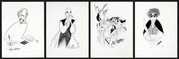 Post image for Art Auction: AL HIRSCHFELD PRINTS SIGNED BY BROADWAY STARS (Benefits Broadway Cares/Equity Fights AIDS and the Al Hirschfeld Foundation)
