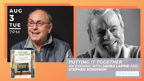 Post image for Theater Event: STEPHEN SONDHEIM & JAMES LAPINE (with Christine Baranski, Bernadette Peters & Mandy Patinkin)