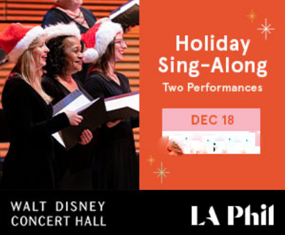 Post image for Music Review: HOLIDAY SING-ALONG (LA Phil at Disney Hall)