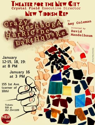 Post image for Off-Broadway Review: CRAZY MESHUGGA HURRICANE EARTHQUAKE (New Yiddish Rep at Theater for the New City)