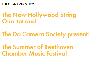 Post image for Music Recommendation: SUMMER OF BEETHOVEN CHAMBER MUSIC FESTIVAL (Doheny Mansion, July 14-17, 2022)