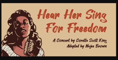Post image for Theater Review: HEAR HER SING FOR FREEDOM (Multicultural Arts Center in Cambridge, MA)