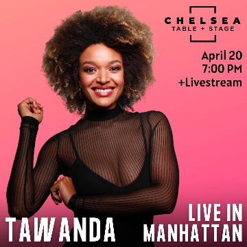 Post image for Cabaret Review: TAWANDA IN MANHATTAN (Tawanda celebrates debut album “Smile” at Chelsea Table & Stage)