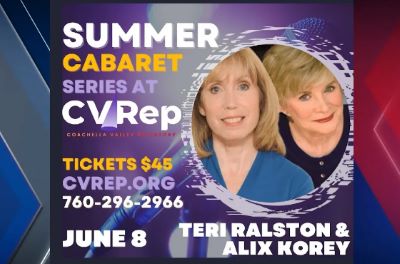 Post image for Cabaret Interview: TERI RALSTON (Appearing with Alix Korey in Our Broadway, A Memoir in Song at Coachella Valley Repertory)