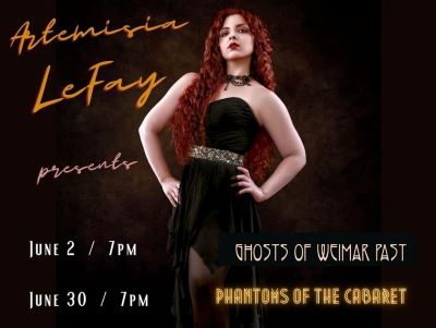 Post image for NY Cabaret Review: PHANTOMS OF THE CABARET (Artemisia LeFay)