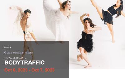 Post image for Highly Recommended Dance: BODYTRAFFIC (2023/24 Season Launch at The Wallis in Beverly Hills)