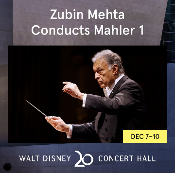 Post image for Music Review: MAHLER 1; SCHUMANN’S PIANO CONCERTO (LA Phil; Zubin Mehta, conductor; Seong Jin-Cho, piano)