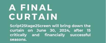 Post image for Theater News: SCRIPT2STAGE2SCREEN (Final Season Announcement)